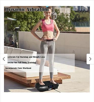 flex balance: Тренажер виброплиты Buletooth Fitness для тренировки всего тела — 8