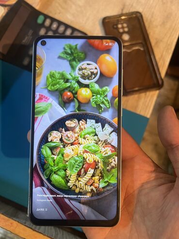 реми 9: Redmi, Redmi Note 9, Б/у, 64 ГБ, цвет - Голубой, 2 SIM