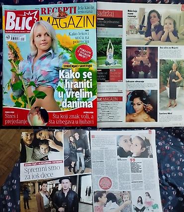 Ostalo: Komplet časopisa Blic Magazin i Blic Žena (9 broja) Dobro očuvani — 5