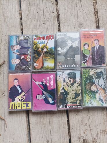 CD, DVD disklər və kassetlər: Orjinal kasetler balacalar 5 AZN vidyo kasetler 8 azn yumuru kasetler — 17
