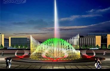 su klapanı: Məhsul: Musiqili rəngli işıqlı şəlalə/fısqıyə sistemi (dairəvi meydan — 3