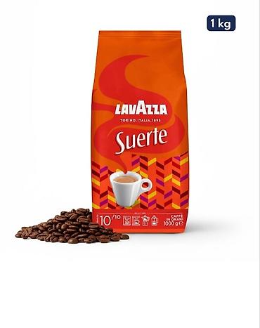 Lavazza Suerte – qəhvə dənələri, 1 kq - Növ: Caffè in grani (qəhvə