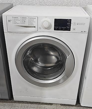 hotpoint: Paltaryuyan maşın Hotpoint Ariston, 6 kq, Yeni, Avtomat, Qurutma var, Kredit yoxdur, Pulsuz çatdırılma — 2