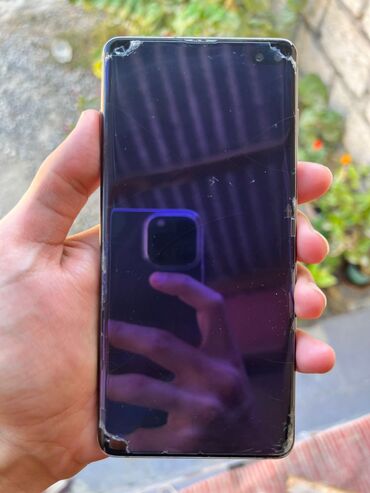 samsung c3050: Samsung Galaxy S10 Plus, 128 GB, rəng - Yaşıl, Barmaq izi, Simsiz şarj, İki sim kartlı