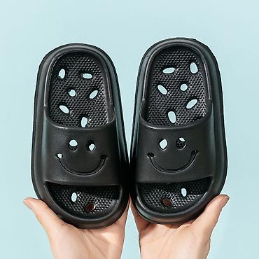 Детская обувь: Детские шлёпанцы-сабо с улыбающейся мордочкой Размеры от 24-33 - — 5