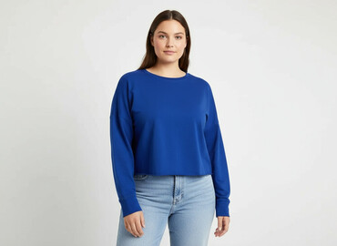 hm bluza niebieska: H&M, Bluza damska
, rozmiar XL