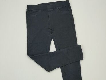 czarne spodnie szerokie nogawki: 3/4 Children's pants Cool Club, 11 years, condition - Good