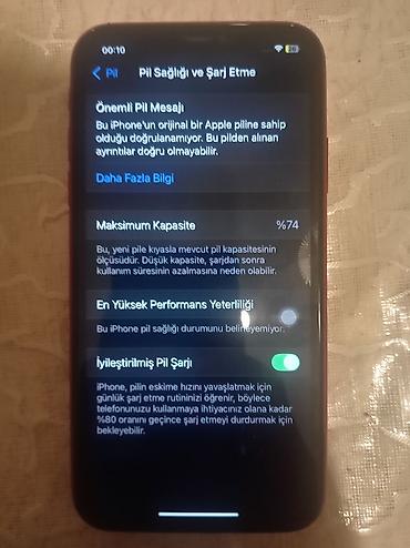 iphone 15 irsad: IPhone 11, 128 GB, Qırmızı, Face ID — 3