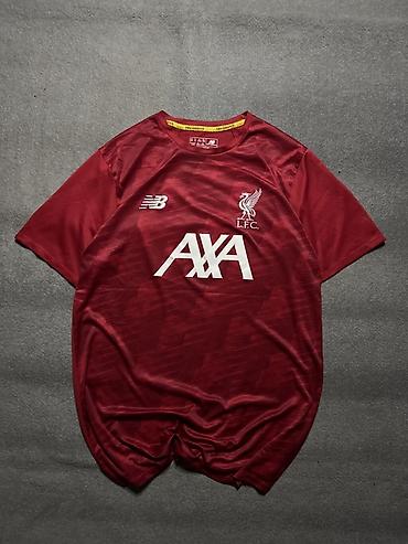 məzun köynəyi: Futbolka, New Balance, XL, rəng - Qırmızı — 1