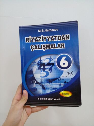 Kitablar, jurnallar, CD, DVD: 6-cı sinif riyaziyyatdan çalışmalar.M.B.Namazov.II nəşr.İçi