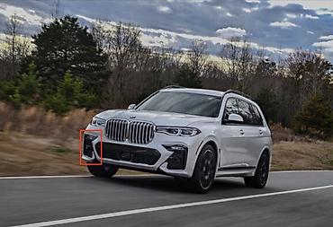 bmwx: Заглушка бампера BMW, Б/у, Оригинал — 3