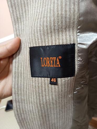 loreta пальто цены: Пальто, Осень-весна, Вельвет, Длинная модель, Двубортная модель, M — 4