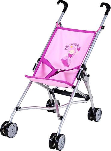lio ju patike: Kolica za lutke Knorrtoys “Sim” – Princess Pink - Kompaktna, lagana — 4