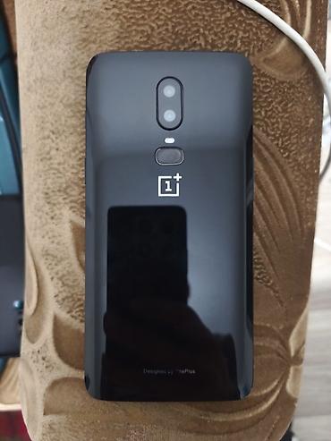 OnePlus: OnePlus 6, Б/у, 128 ГБ, цвет - Черный, 2 SIM — 2
