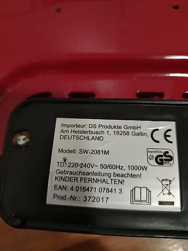 Ostali kuhinjski aparati: Aparat za galete/waffle – dvostruki - Dvostruka ploča za pečenje — 13