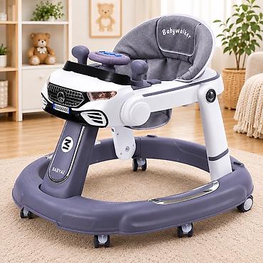 Бала бастыргычтар: Ходунки для малыша Babywalker BABYAI - Для детей от 6 месяцев - — 3