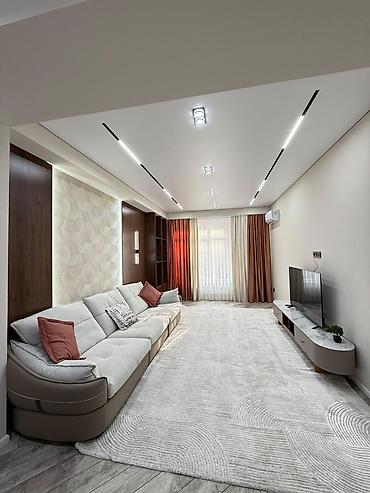 Продажа квартир: 3 комнаты, 103 м², Асанбай мкр Элитка, 5 этаж, Дизайнерский ремонт — 1