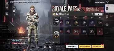 PUBG Mobile hesabı – vizual kolleksiya və nadir skinlər - Server — 10