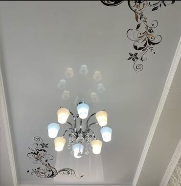 Светодиодная потолочная панель: Натяжной потолок с декоративным рисунком. Подходит для создания — 6