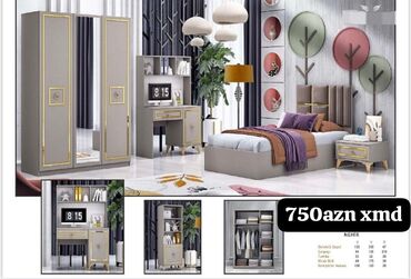 azza gence: Oğlan və qız üçün, Yeni, Təknəfərlik çarpayı, Yazı masası, Dolab, Tumba