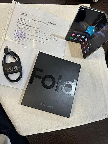Samsung: Samsung Galaxy Fold 4, Б/у, 512 ГБ, цвет - Черный, 2 SIM — 3