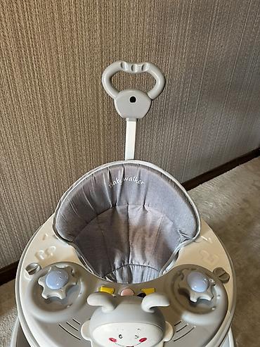emo robot: Детские ходунки BOBDOG (Baby Walker), серые - Круглая устойчивaя база — 2