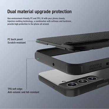 Maske i futrole za telefone: Maska Nillkin Scrub Pro za Samsung Galaxy S22 zelena. Uz brzu dostavu — 8