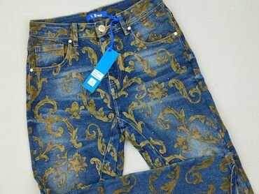 legginsy push up serce: Jeans for women, size M (EU 38)