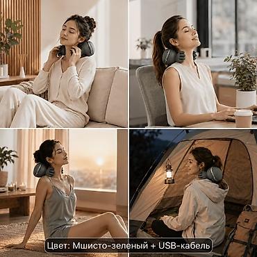 birija masaj: Boyun və çiyin masaj cihazı – yumşaq silikon “bionik əllər”, qızdırma — 8