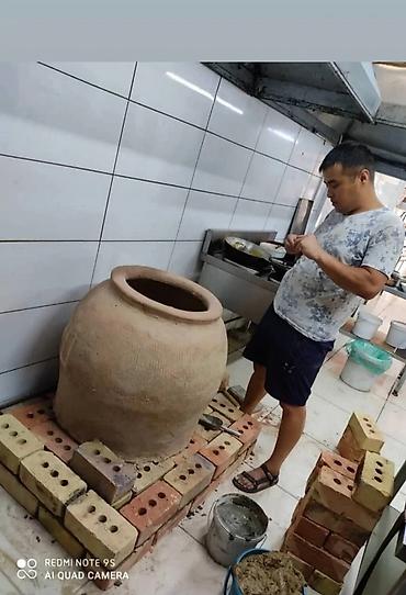 Очок: Тандыр для дома универсальныи домашнии тандыр Изготвлен из чопо — 7