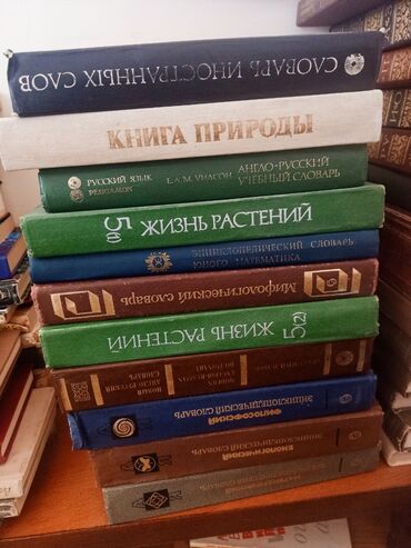 Sovet vaxtınan kitablar satılır rus dilində. Əla vəziyyətdədir