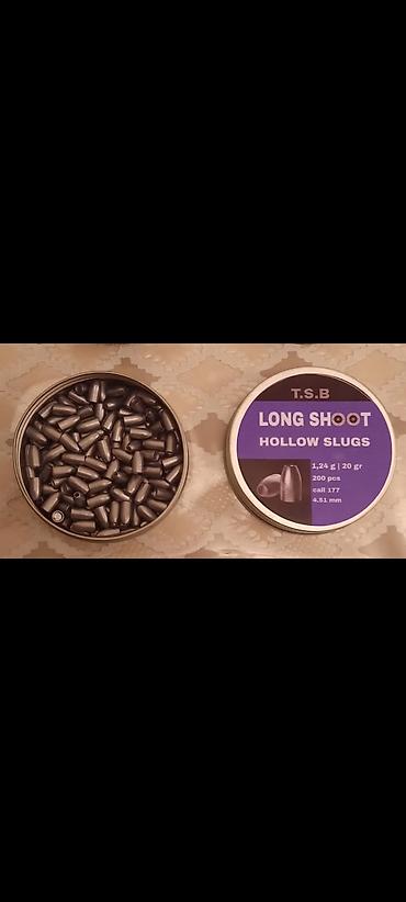 od tufengi: TS.B Long Shoot Hollow Slugs – pnevmatik tüfəng və tapançalar üçün — 3