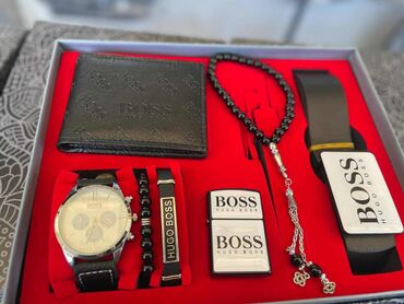 Setovi nakita: Tommy Hilfiger, Set: Prsten, Materijal: Koža — 19