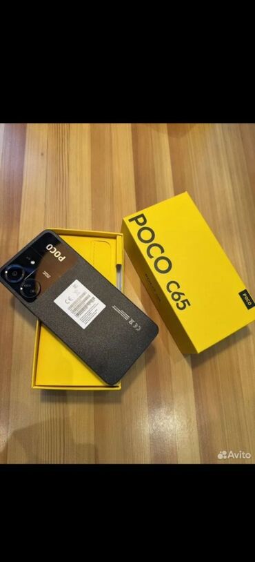 обмен телефон на телефон: Poco C65, Б/у, 256 ГБ, цвет - Черный, В рассрочку, 2 SIM