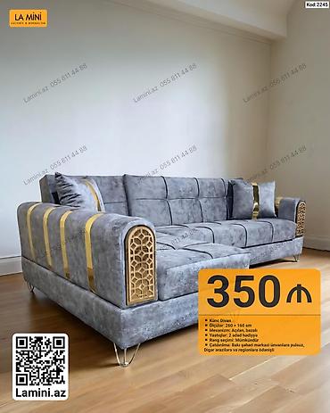 Künc divan – Kod: 2245 - Ölçülər: 260 × 160 sm - Mexanizm: Açılan lalafo.az -da Künc divan – Kod: 2245 - Ölçülər: 260 × 160 sm - Mexanizm: Açılan