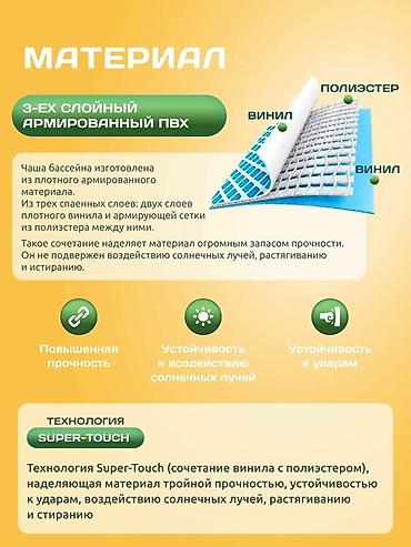 Бассейны: 400/200/122см. Intex 26790 Каркасный бассейн Prism Frame, 8418л — 3