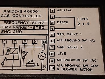 Ostala elektronika: Gas kontoler za grejanje Pactrol Type PI6DI-S 406501 Full Sequence — 4
