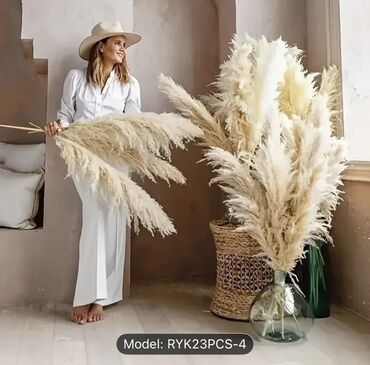 Süni güllər: Green Line Qurudulmuş Dekor Otları – Təbii Gözəllik, Zərif Sadəlik! 📏 — 4