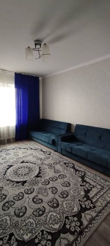 в киргизии: 1 комната, 39 м², 105 серия, 2 этаж, Свежий ремонт