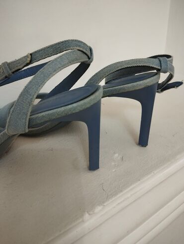 Tuflilər: Tuflilər, Ölçü: 38, rəng - Mavi, İşlənmiş — 2