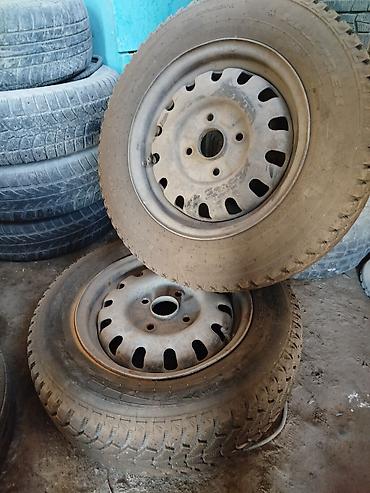 Колеса в сборе 185 / 70 / R 14, Зима, Новый, Пара, Легковые, Железные, отверстий - 4