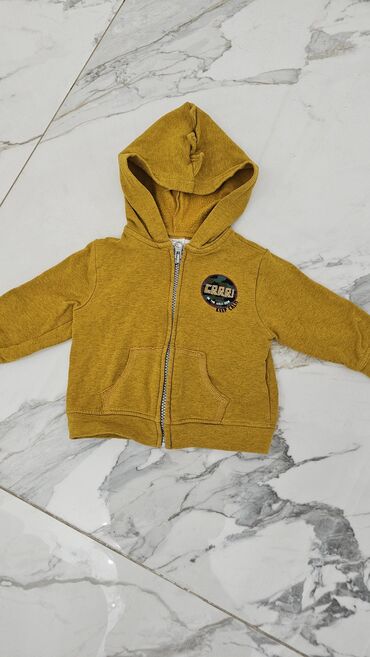 пошив верхней одежды: 6-9 мес. 74 см.Детская толстовка с капюшоном Zara BabyBoy. - Размер