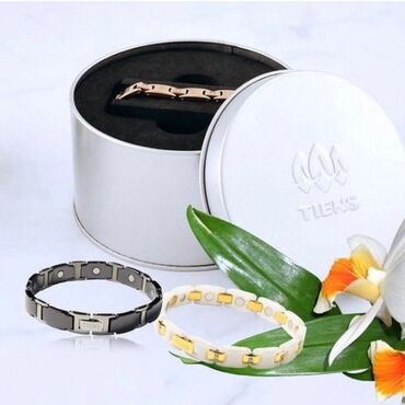 магнитные браслеты: Титановые магнитные браслеты «Тяньши» Изысканный стильный аксессуар из