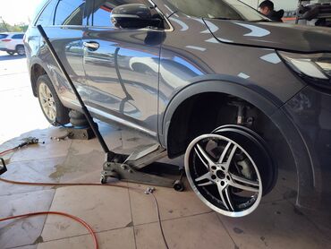 Диски: Литые Диски R 20 Work, Комплект, отверстий - 5, Новый — 7