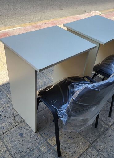 Uşaq masaları: Oğlan və qız üçün, Yeni, Siyirməsiz, Parta, Stulsuz — 28