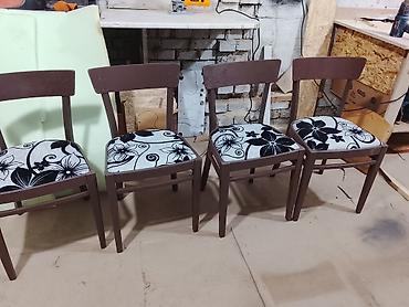 Ремонт, реставрация мебели: Ремонт перетяжка стулья — 17