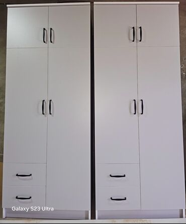 Шкафы для одежды: Шкаф для одежды, Новый, Прямой, ЛДСП — 8