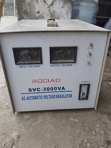 pencil 1: Rociad SVC-3000VA avtomatik gərginlik stabilizatoru - Model — 2