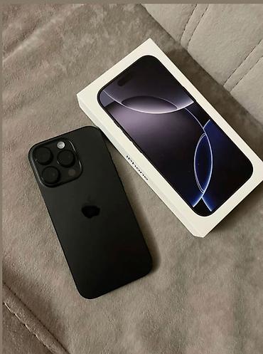 ayfon 6 s: IPhone 16 Pro Max, 256 GB, Qara, Barmaq izi, Simsiz şarj, Face ID — 3