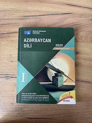 Məhsul: Azərbaycan dili üzrə hazırlanma seti – 4 kitab Test toplusu: 5